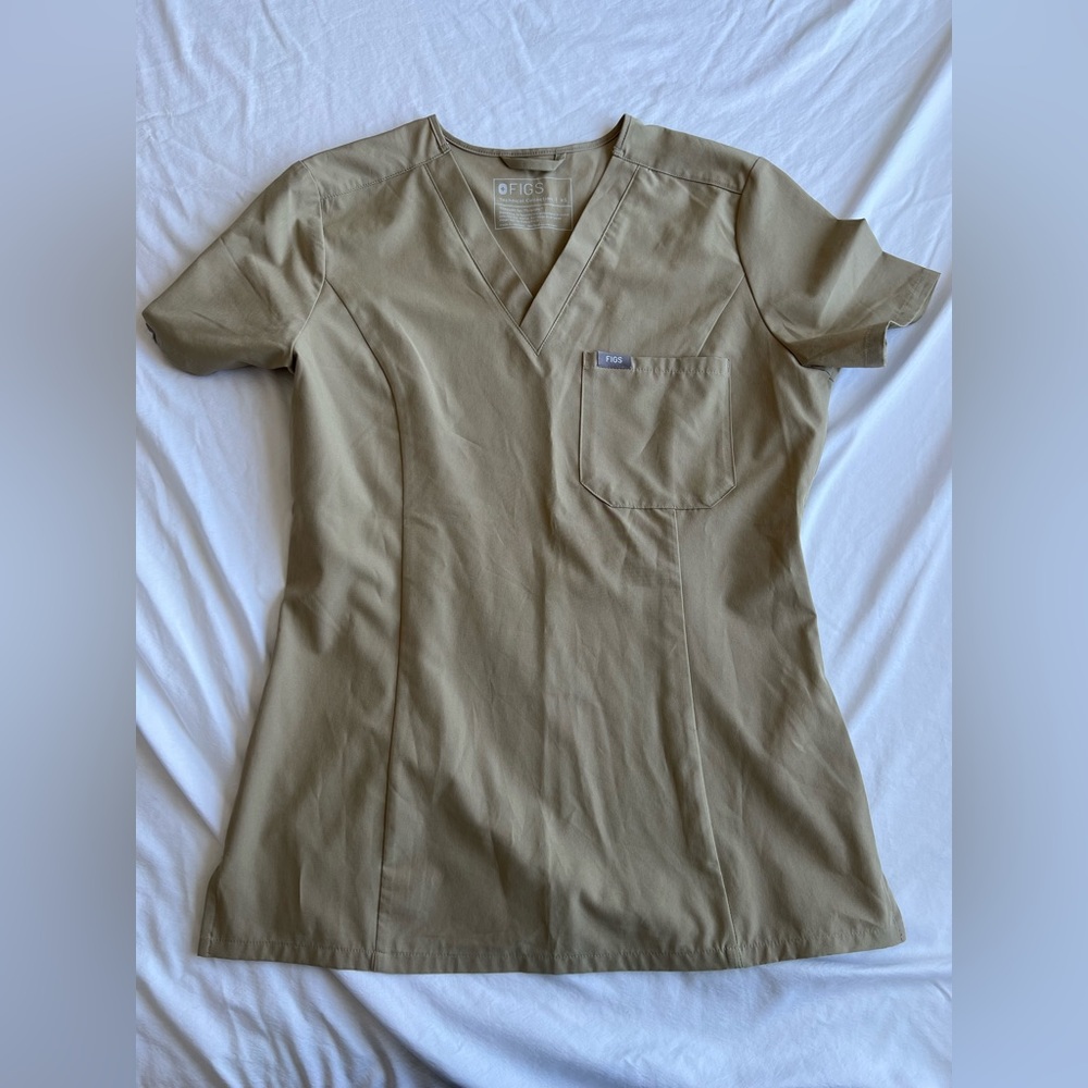 FIGS Catarina top XS light oak